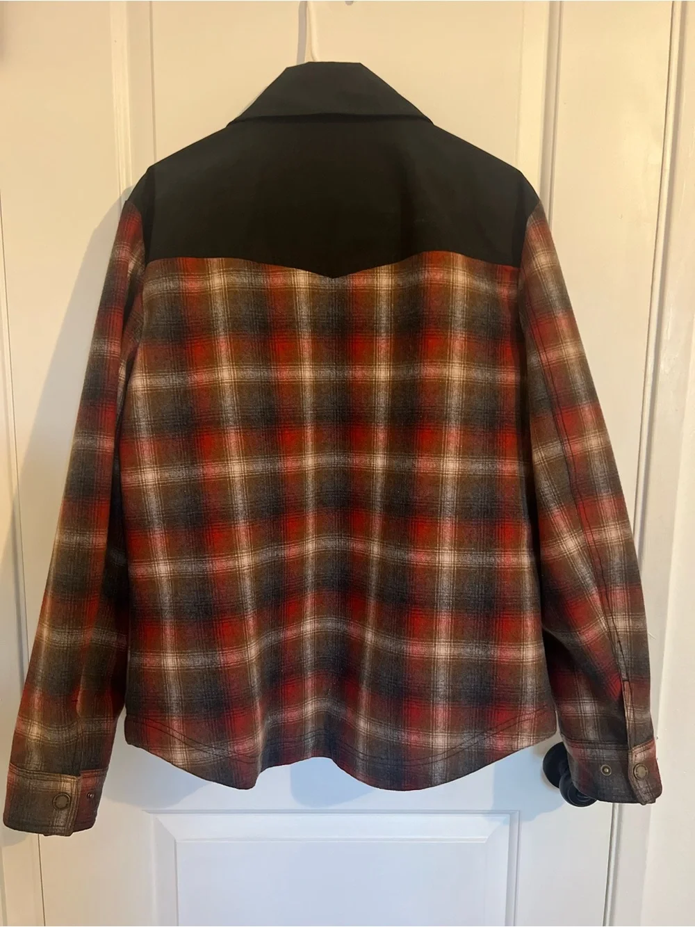 Pendleton Men's Red Plaid Wool-Blend Jacket